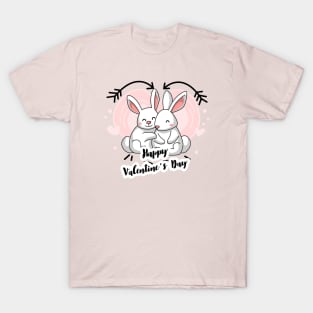 Rabbits in Love T-Shirt